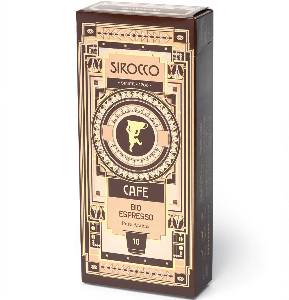 Sirocco Bio Espresso – Kapseln – 10 Kapseln