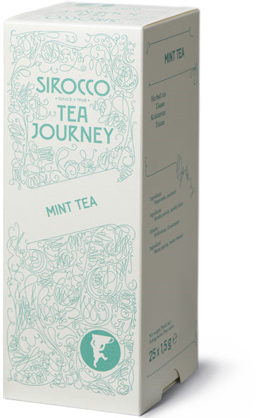 Sirocco Kräutertee Minze – Teebeutel 25 Beutel