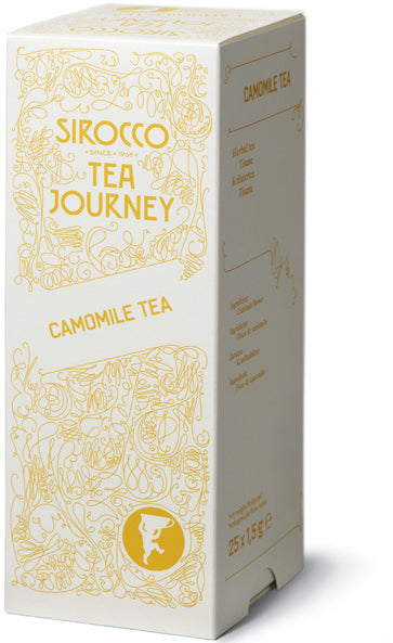 Sirocco Kräutertee Kamille – Teebeutel 25 Beutel