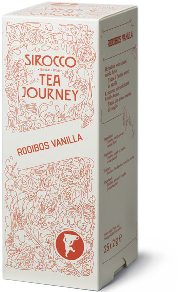 Sirocco Rooibos Vanille – Teebeutel 25 Beutel