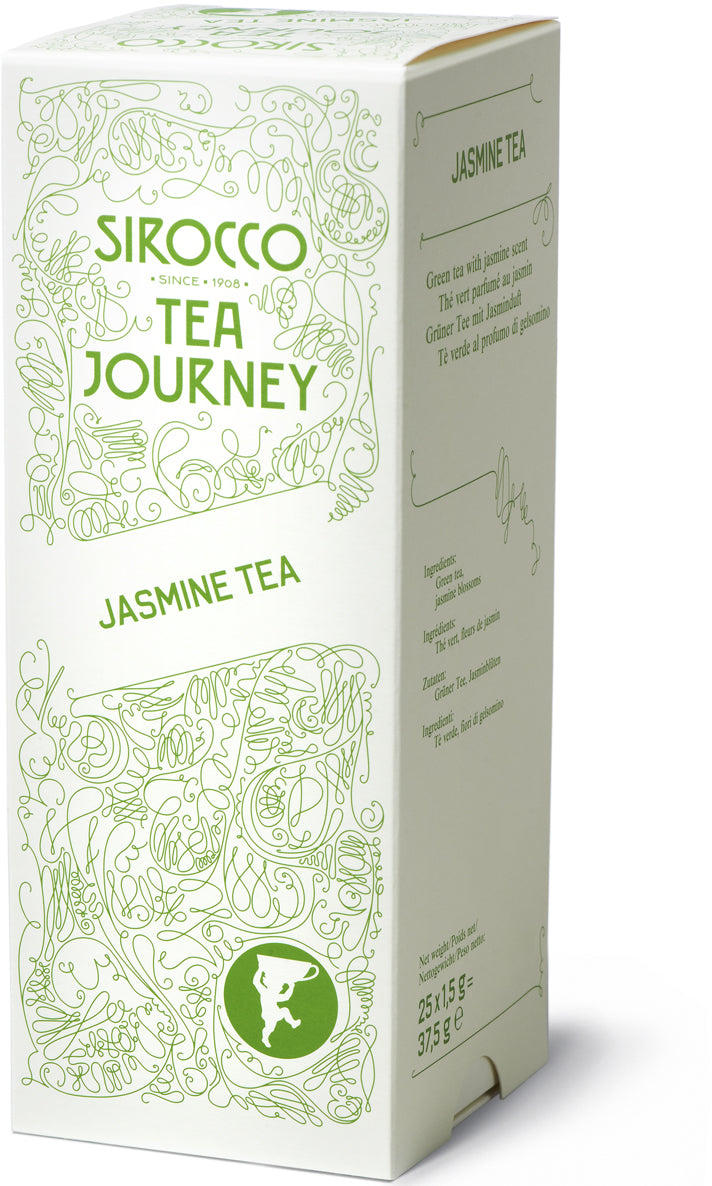Sirocco Grüntee Jasmin – Teebeutel 25 Beutel