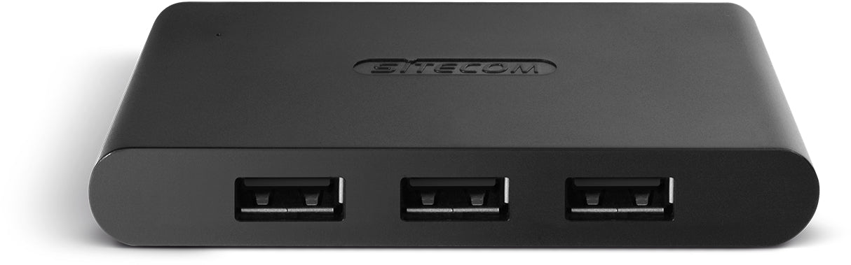 Sitecom CN-081 USB-Hub – USB 2.0, 4× USB-A, für Windows/Mac/Linux