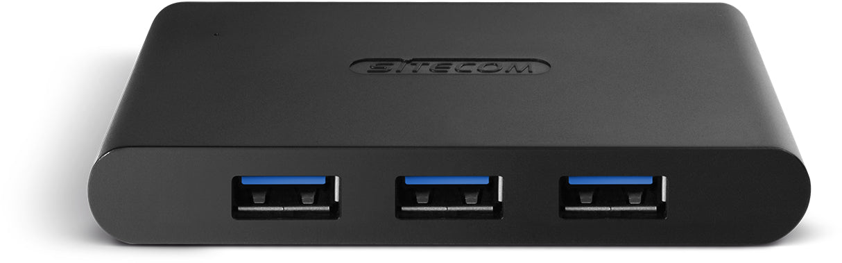 Sitecom CN-083 USB-Hub – USB 3.0, 4× USB-A, für Windows/Mac/Linux