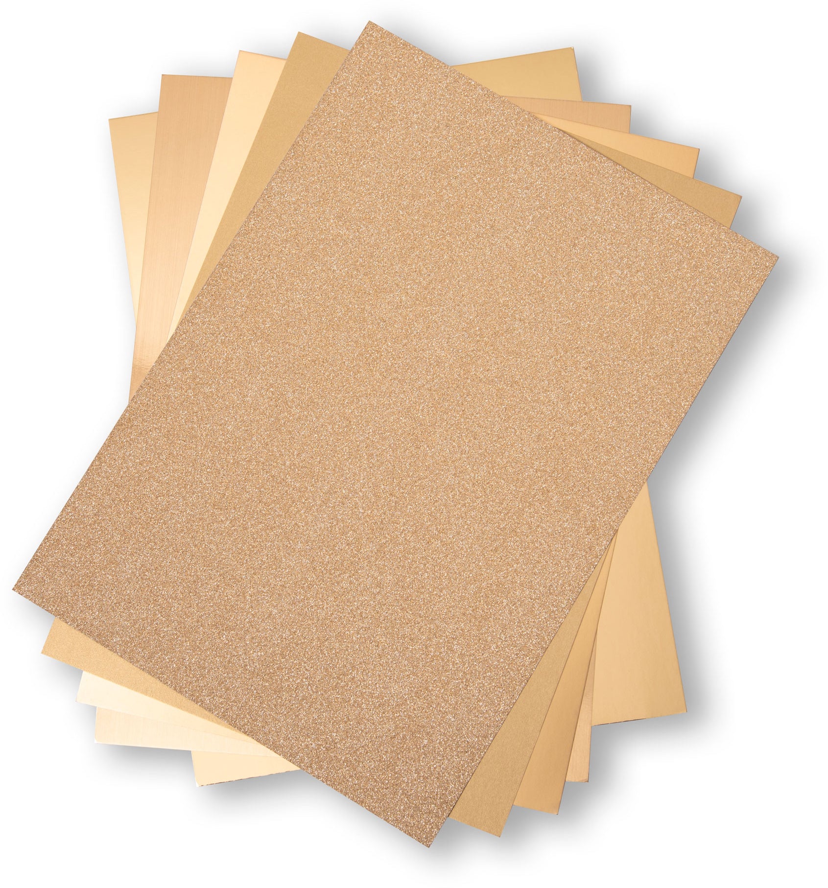 Sizzix Fotokarton – 20,5 × 29,5 cm, gold