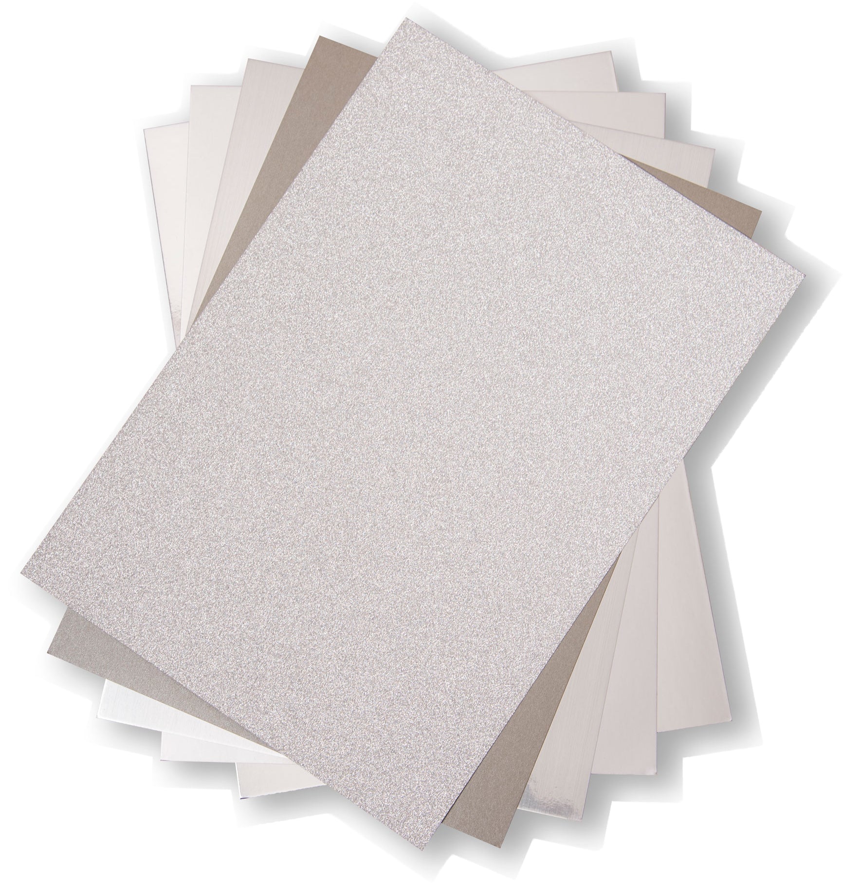 Sizzix Fotokarton – A4, silber