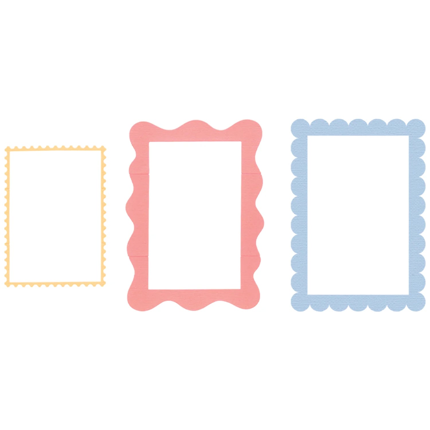 Sizzix Fun Borders – Stanzschablone, 9 Teile, 165 × 140 × 5 mm