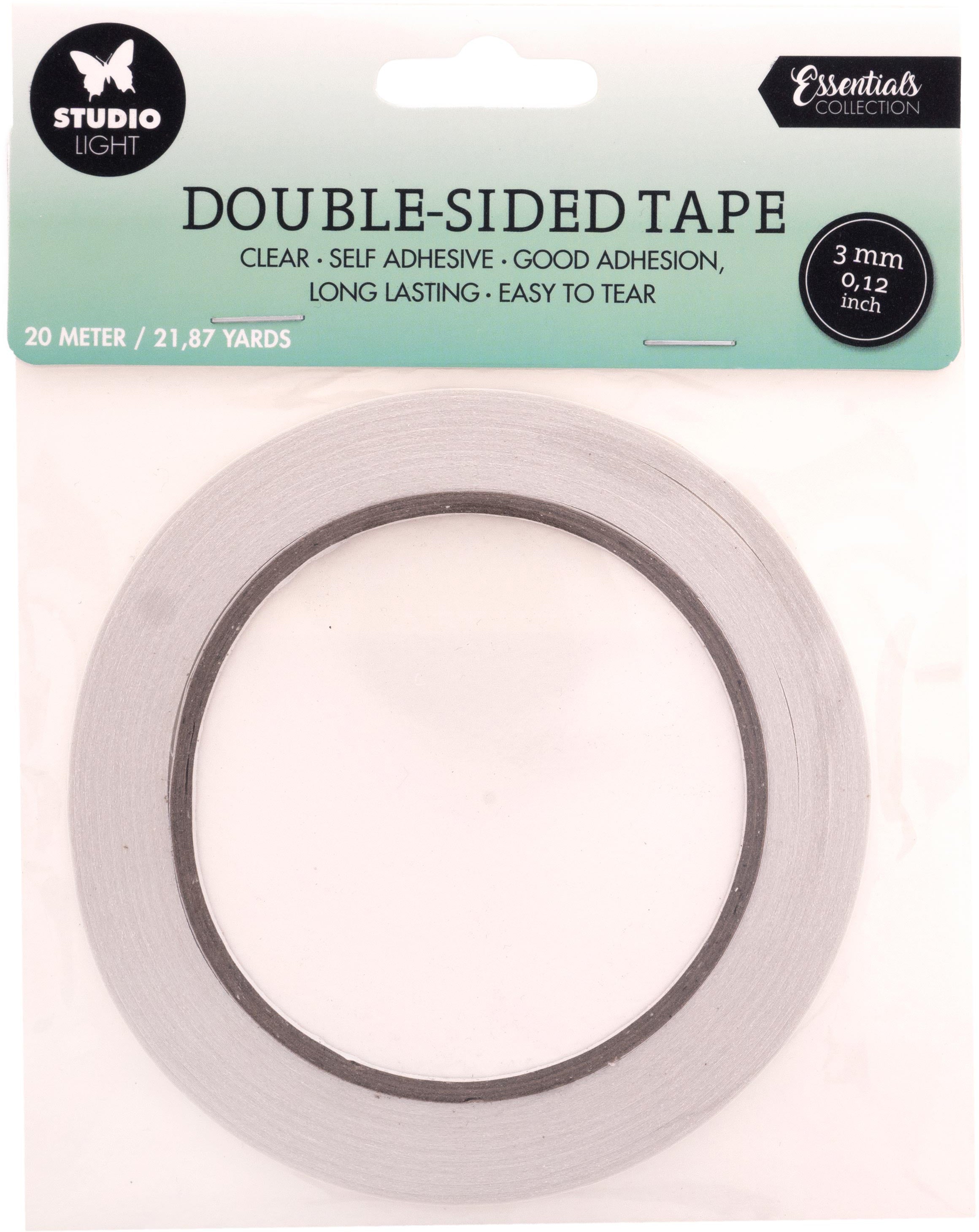 Sizzix DATAPE01 Doppelseitiges Klebeband – 3 mm × 20 m