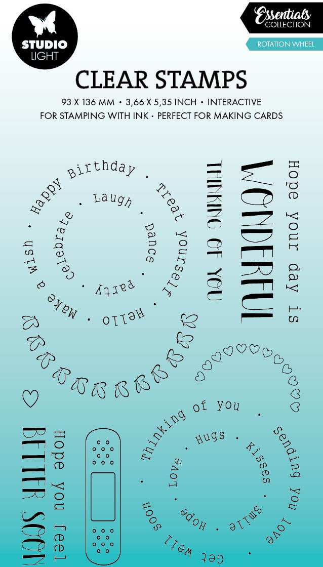 Sizzix Stempel – Kreise – 110 × 200 × 1 mm
