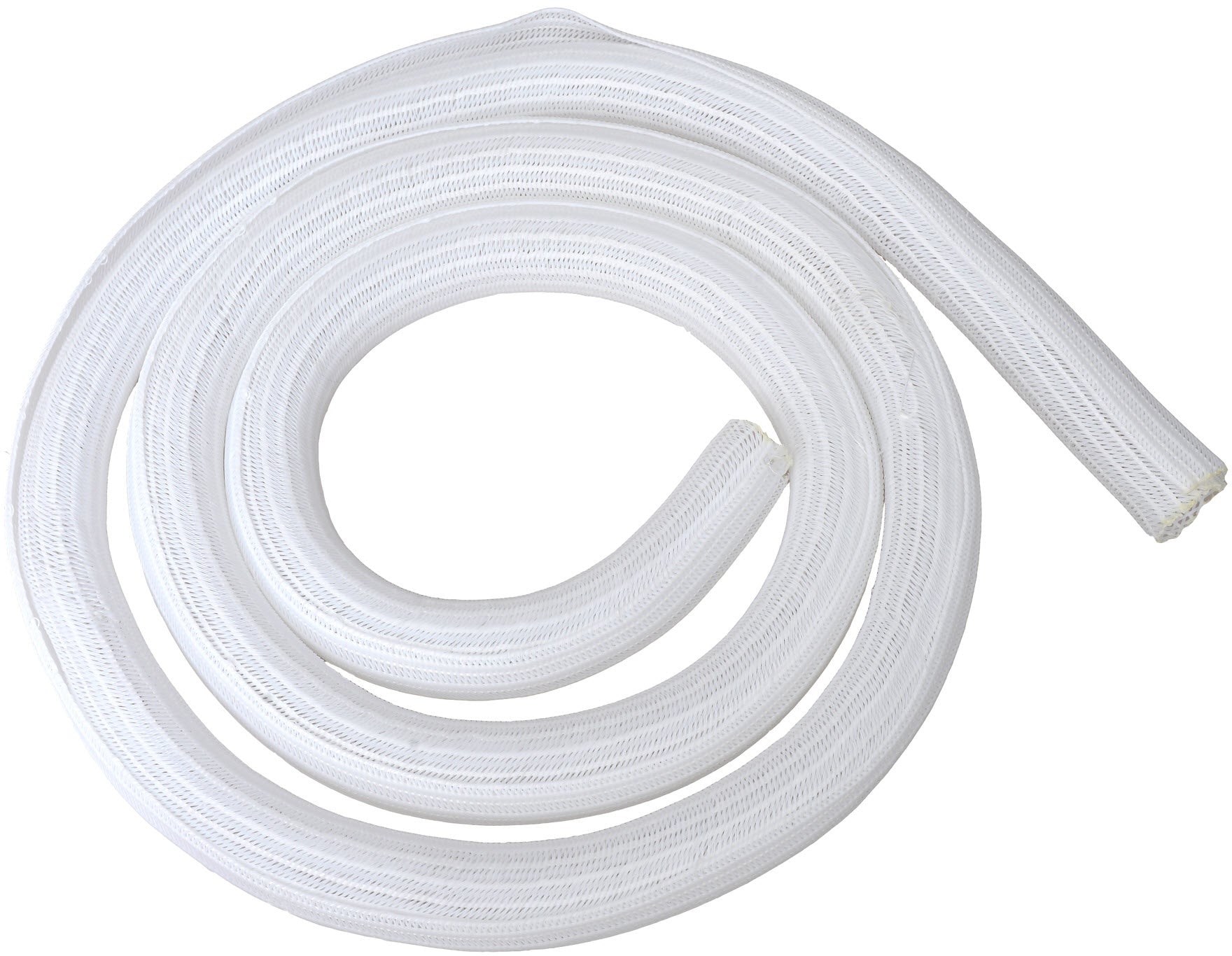 Skross 87.925.1W – selbsteinrollender Gewebeschlauch, Ø 25 mm, 2 m, weiss