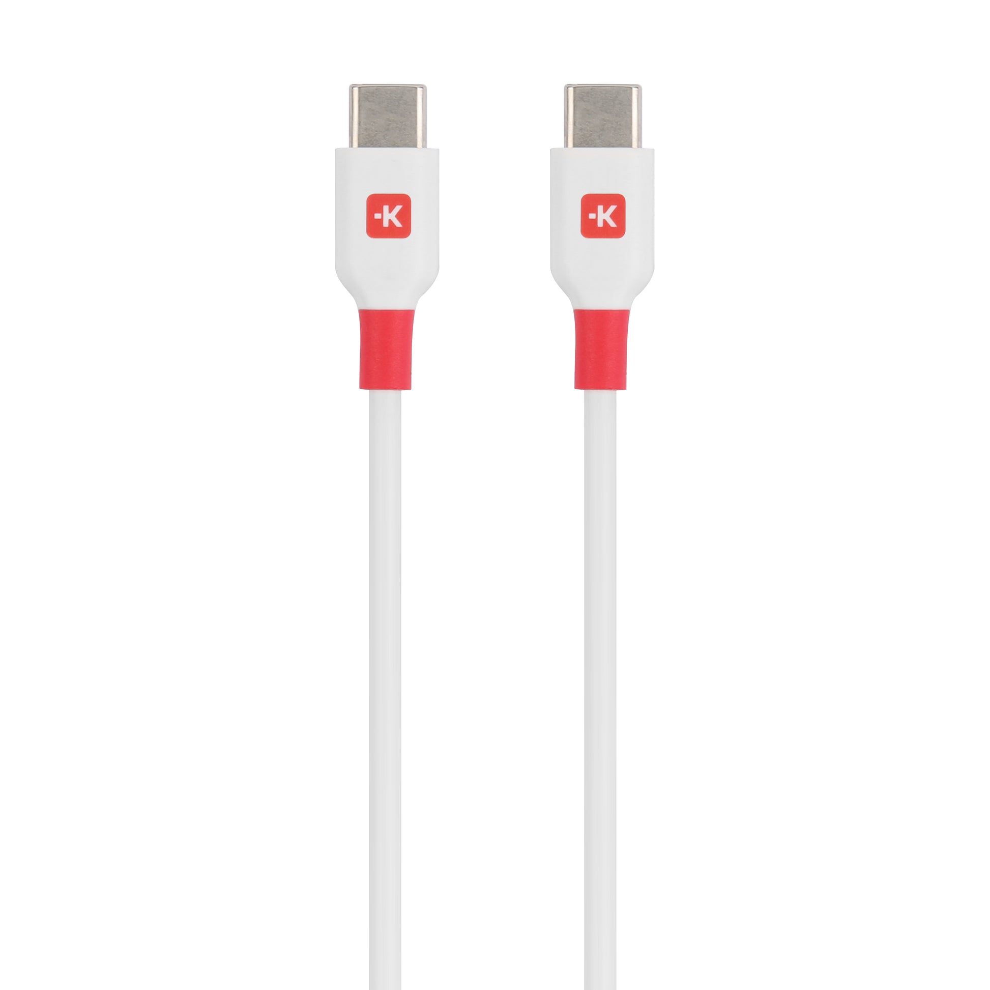 Skross USB-C auf USB-C Kabel – 0,15/1,2/2 m – Weiss – 3er-Set