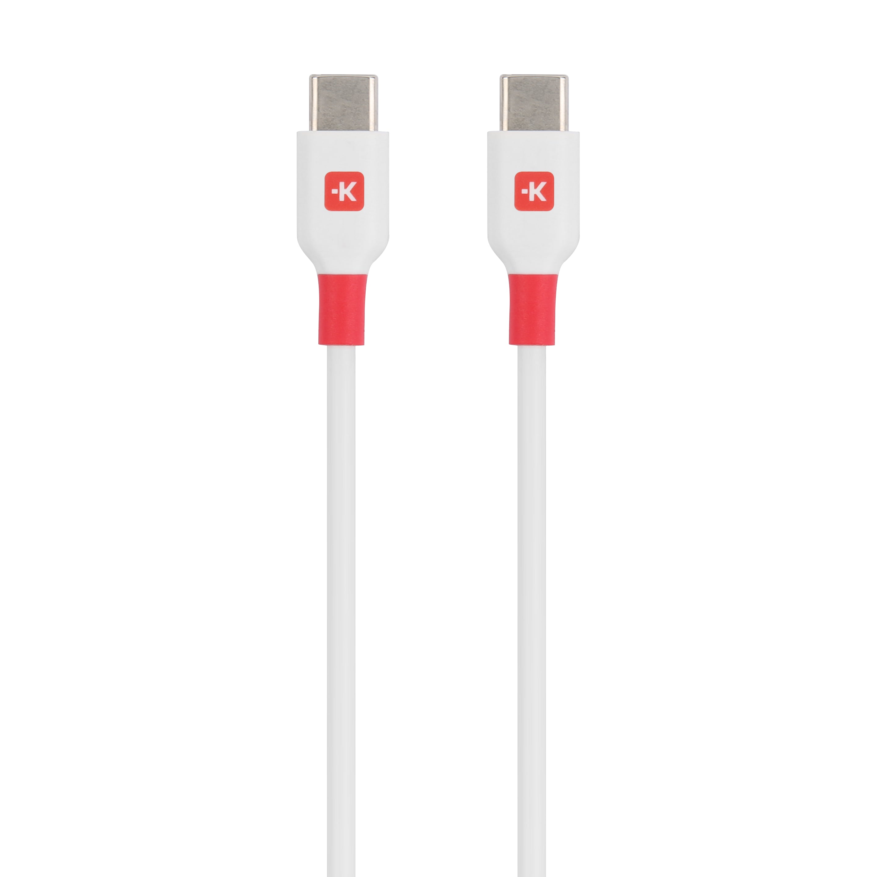Skross USB-C auf USB-C Kabel – 0,15/1,2/2 m – Weiss – 3er-Set