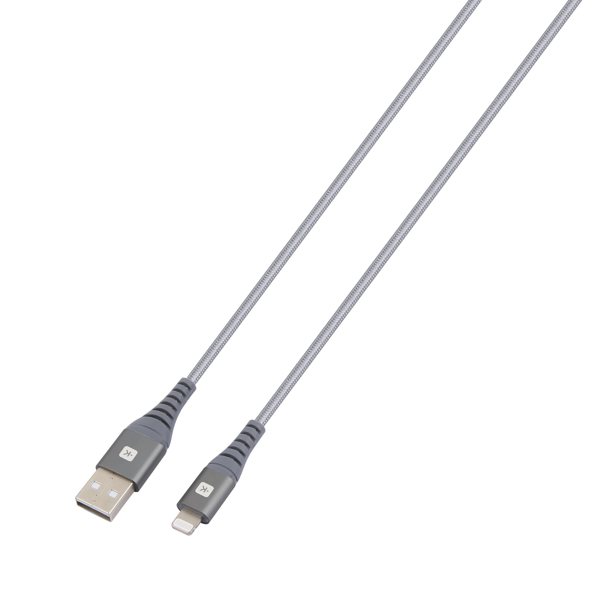 Skross Kabel – USB‑A auf Lightning 1,2 m, Graphit – für iPhone/iPad