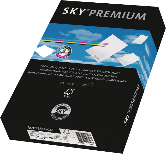 Sky Premium Kopierpapier Weiss – A3, 80 g/m²
