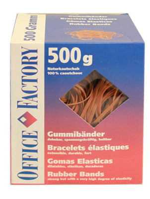Smart office Gummibänder – 138 × 105 mm, Naturkautschuk, 564 g