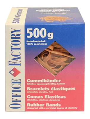 Smart office Gummibänder – 140 × 182 mm, Naturkautschuk, 567 g
