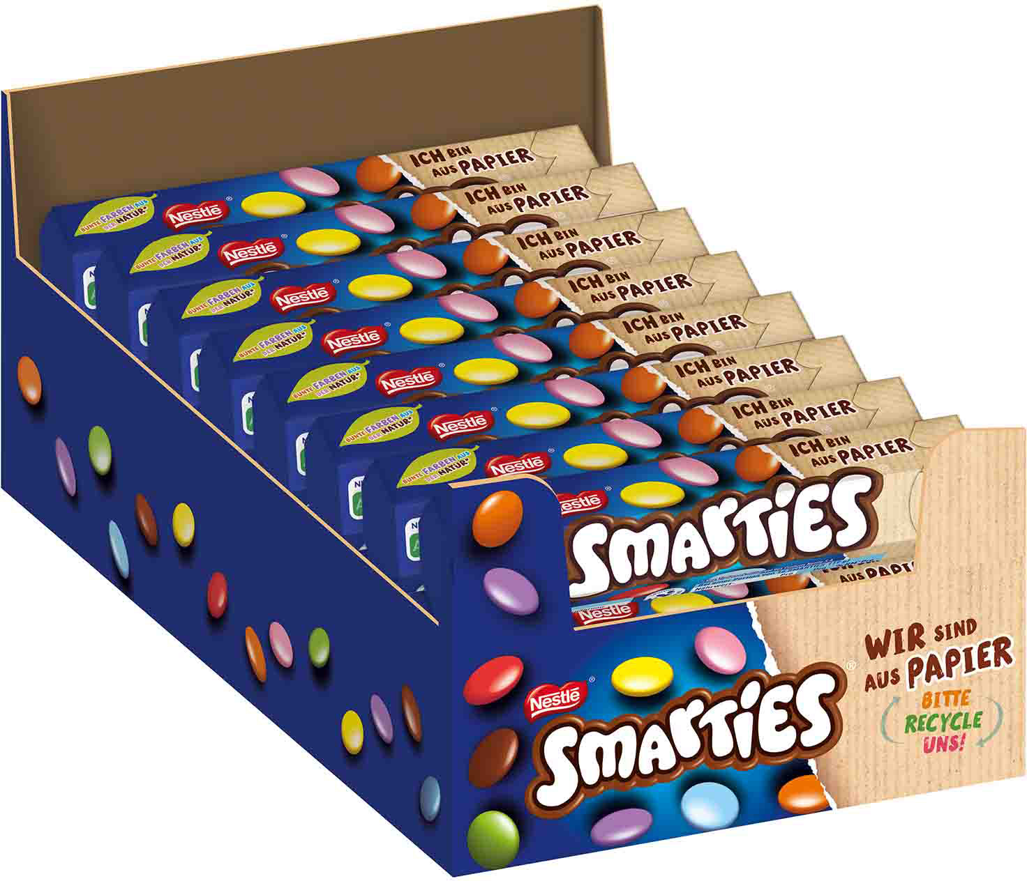 Smarties Schokolinsen – 24 × 38 g