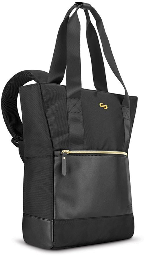 Solony Notebook-Rucksack Parker Hybrid EXE801-4 – 18 l, Hybrid (Tote/Rucksack), Nylon/Polyester – Schwarz