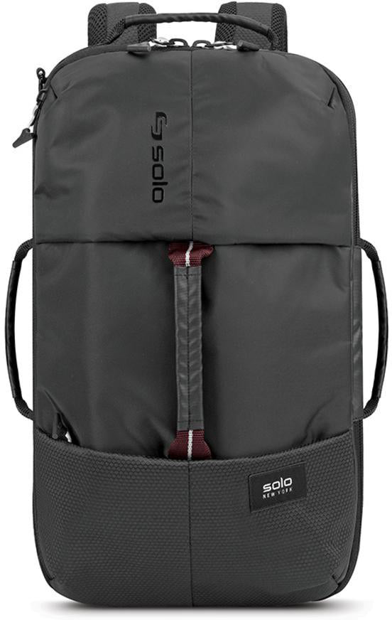 Solony Notebook-Rucksack All-Star VAR600-4 – für 15,6", 2-in-1, separates Bodenfach, rPET-Polyester – Schwarz