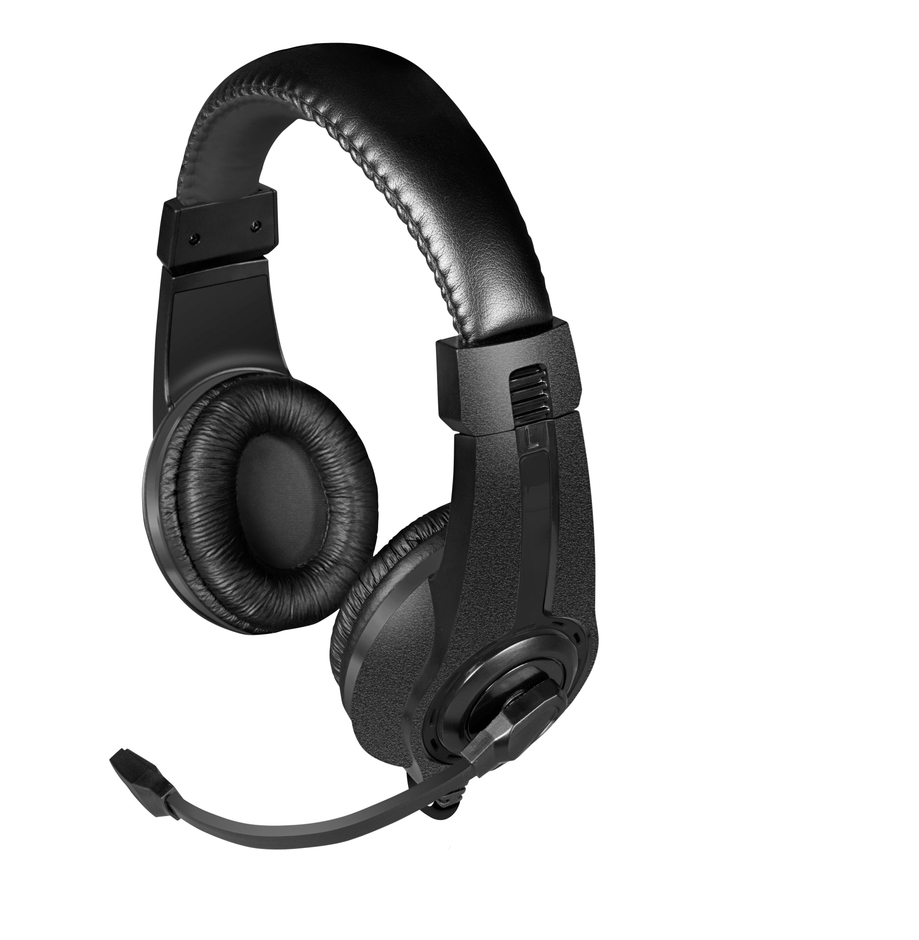 SPEEDLINK LEGATOS Gaming-Headset – On-Ear, Stereo, Kabelgebunden, 3,5 mm Klinke, für PC, PS5, PS4 u. a., Schwarz