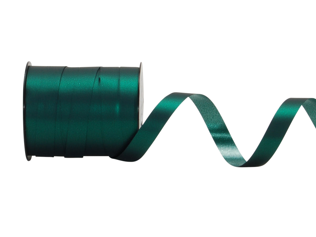 Spyk Geschenkband Poly Grün – 10 mm × 15 m