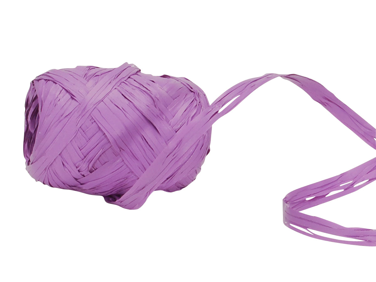 Spyk Geschenkband, Kunststoff, Lila, Matt – 10 mm × 20 m