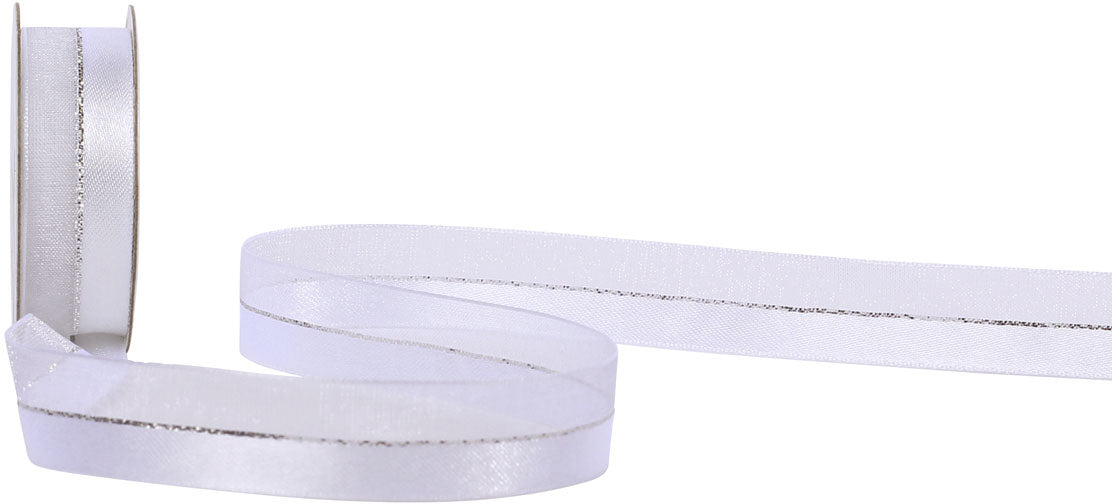 Spyk Cubino Elégance 1458.011 – Verpackungsklebeband, Weiss-Silber – 52 mm × 0,058 m