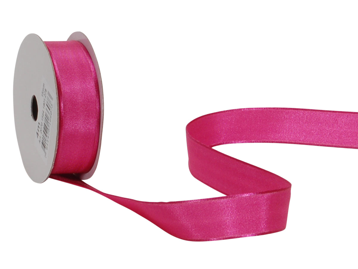 Spyk Cubino Taffetas 2070.278 – Geschenkband, Gewebe, Pink, ohne Draht – 15 mm × 4 m