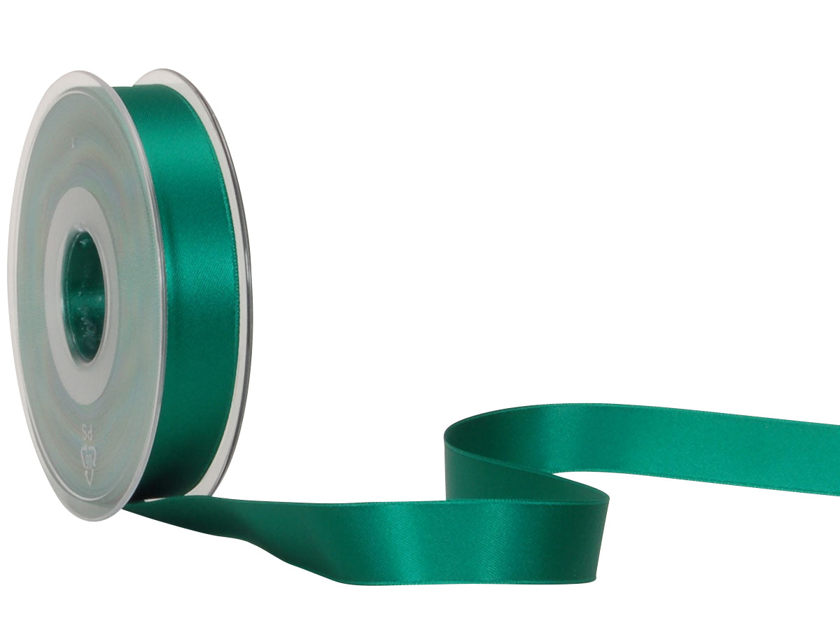 Spyk Satinband Grün – 16 mm × 25 m – Doppelseitig