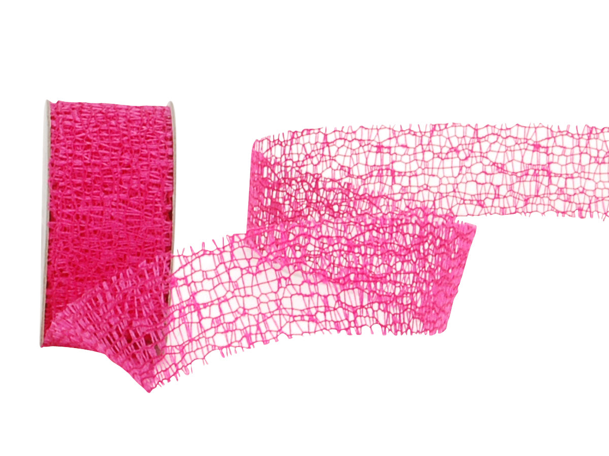 Spyk Geschenkband Cubino Netty Pink – 25 mm × 4 m
