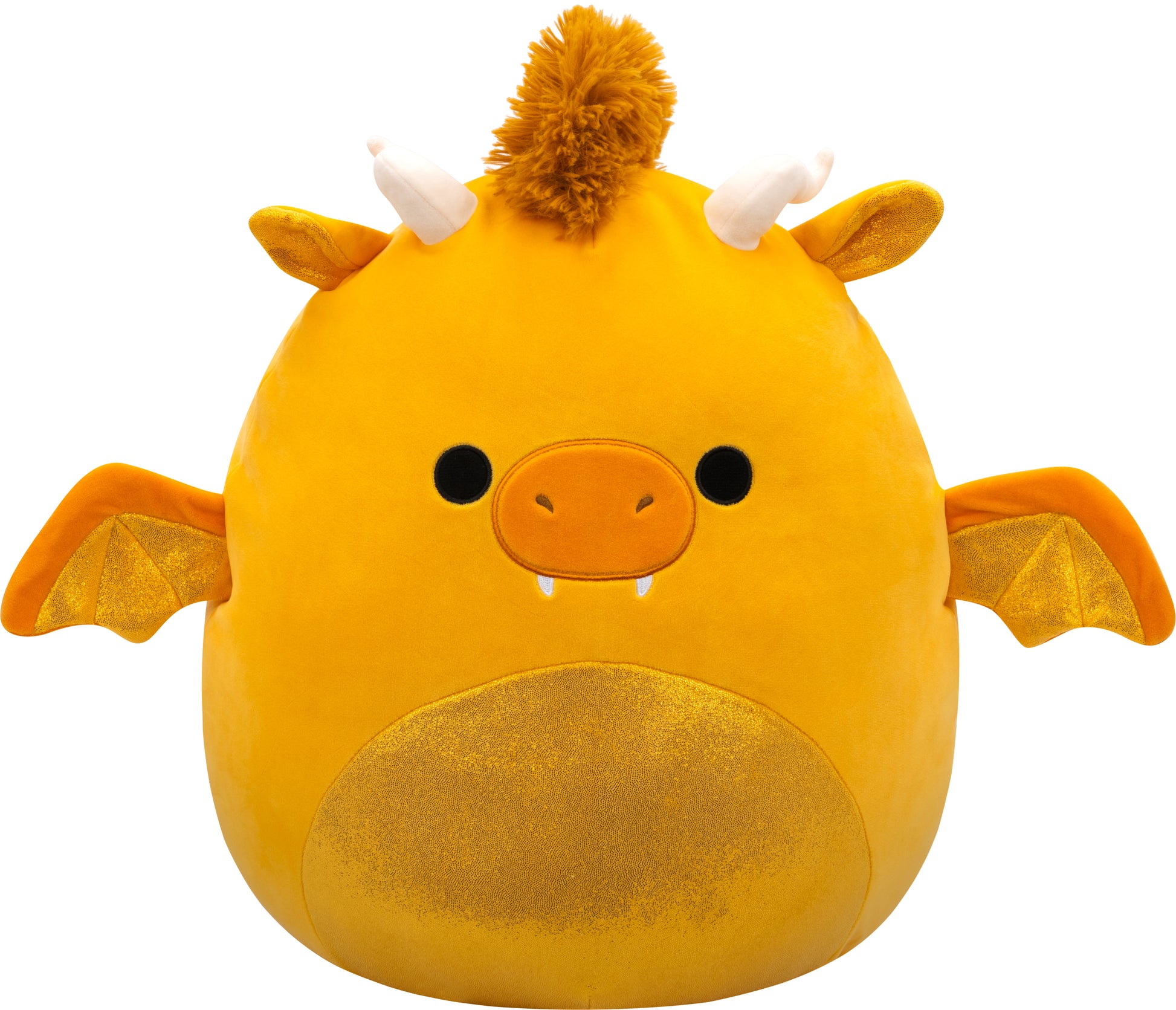 Squishmallows Plüschtier Mister Drache – 40,0 cm – Gold – ab 3 J.