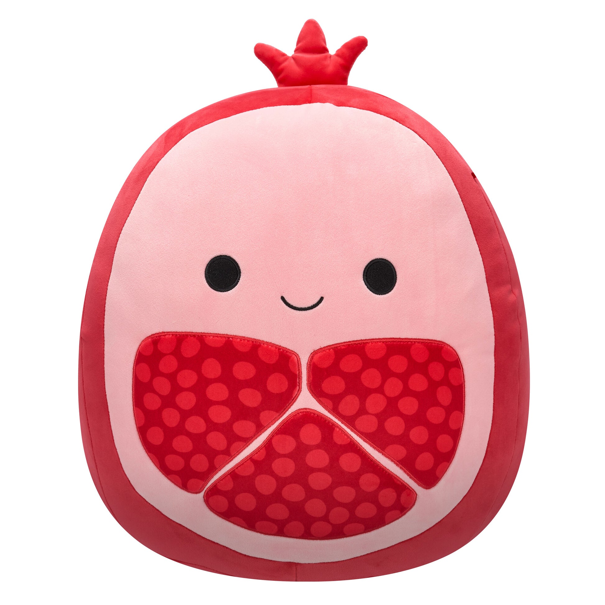 Squishmallows Granatapfel Zierkissen – 48,5 × 69,0 cm, mit Füllung, Plüsch