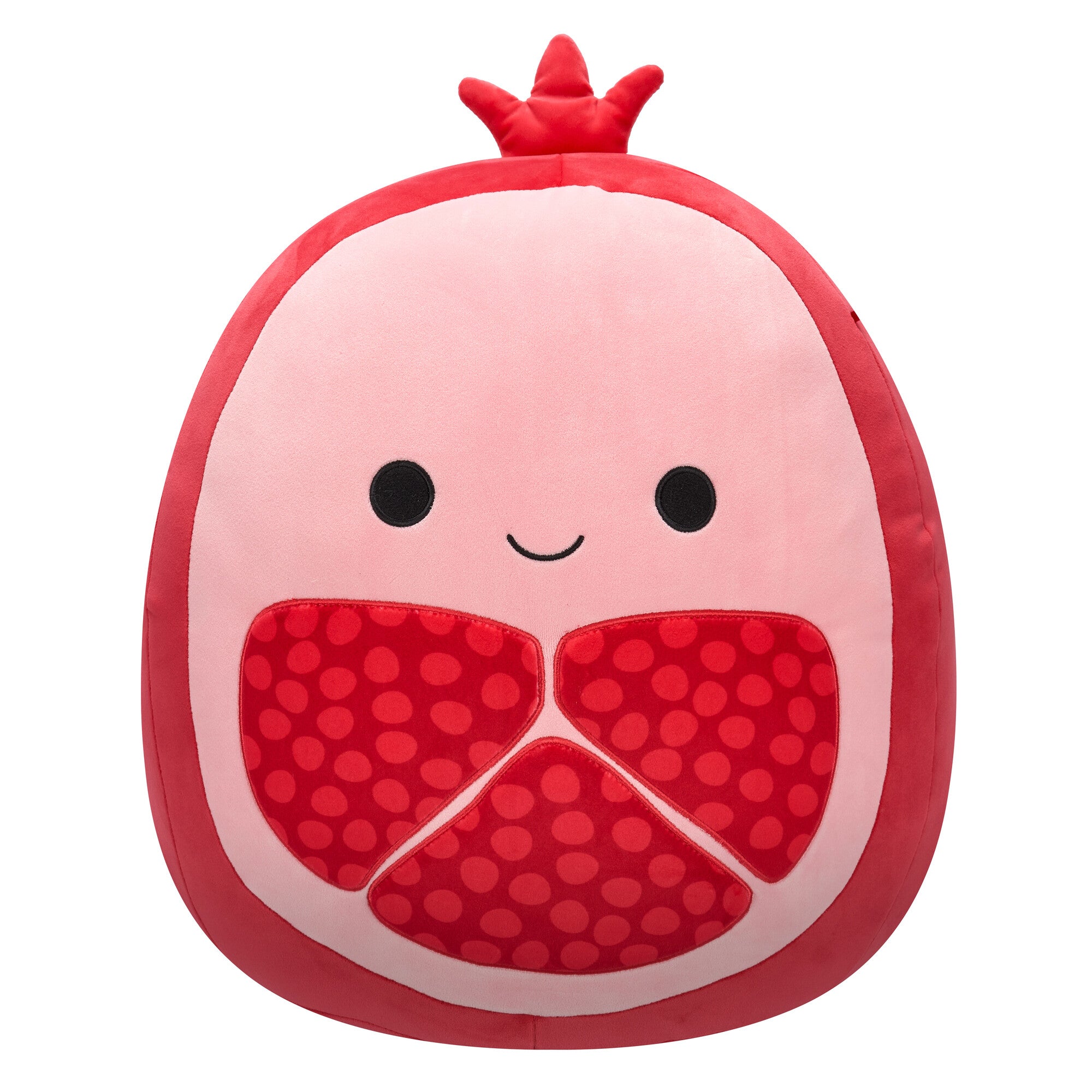 Squishmallows Granatapfel Zierkissen – 48,5 × 69,0 cm, mit Füllung, Plüsch