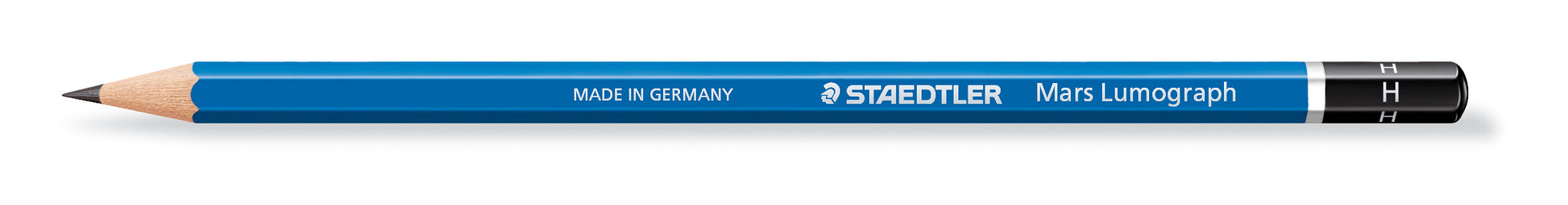 Staedtler Mars Lumograph Bleistifte H, sechseckig – 12er-Set