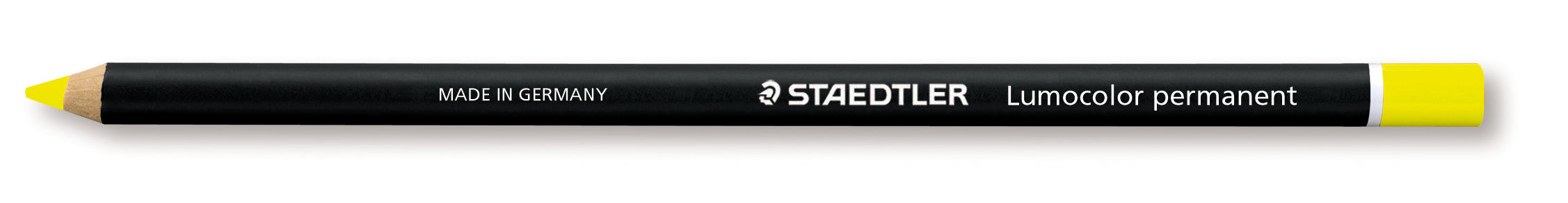 Staedtler Lumocolor 10820-1 Permanentmarker – 7 mm – gelb – für Glas, Metall und Kunststoff