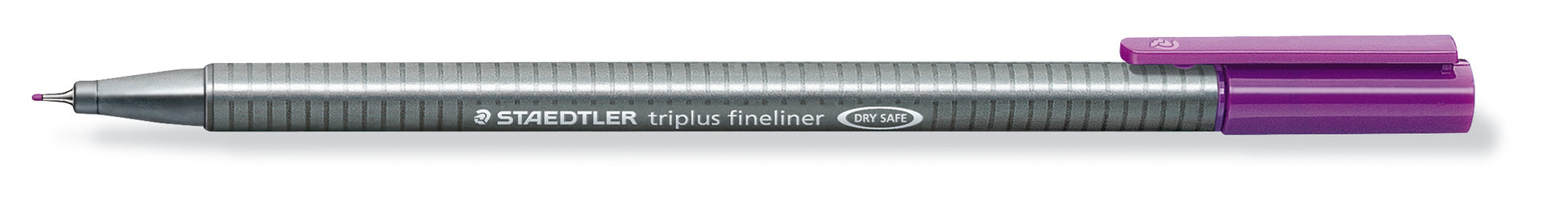 STAEDTLER Triplus Fineliner – 0,3 mm, violett, 1 Stk., Cap-Off