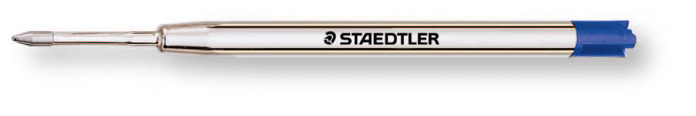 Staedtler 458 M-3 Kugelschreiber-Mine – Blau, 0,5 mm (Mittel)