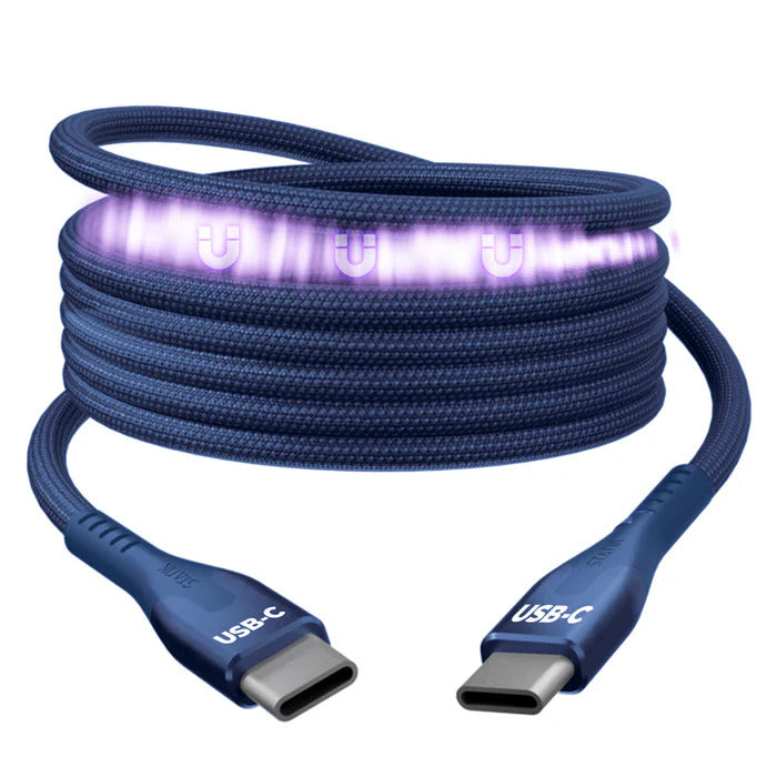 Statik USB-C auf USB-C Kabel – USB 2.0 (480 Mbit/s) – 2 m – PD 100 W – für Smartphone, Laptop, Tablet