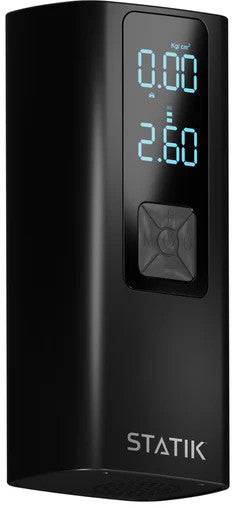 Statik TireHero PUP-0590 Luftpumpe – 6,0 Ah (Powerbank) – 61×41×155 mm – Schwarz