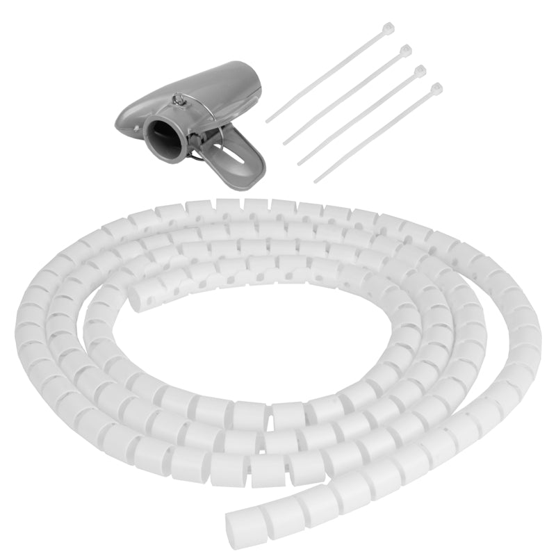Steffen Fast Cover 62642502W Kabelschlauch Set – weiss