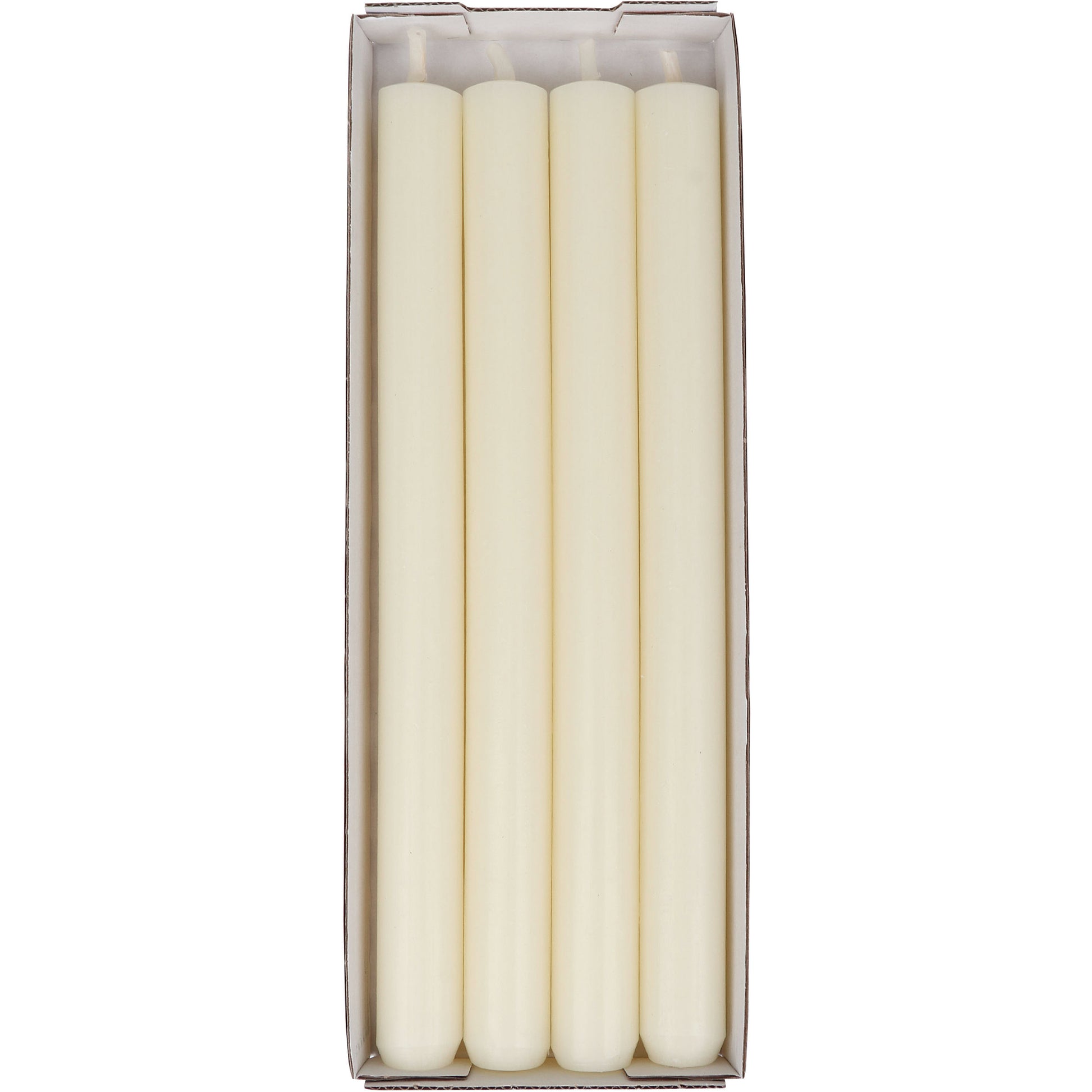 Steinhart Stabkerzen – Ø 2,2 × 26 cm – Champagner, 4-teilig, ca. 8 h Brenndauer
