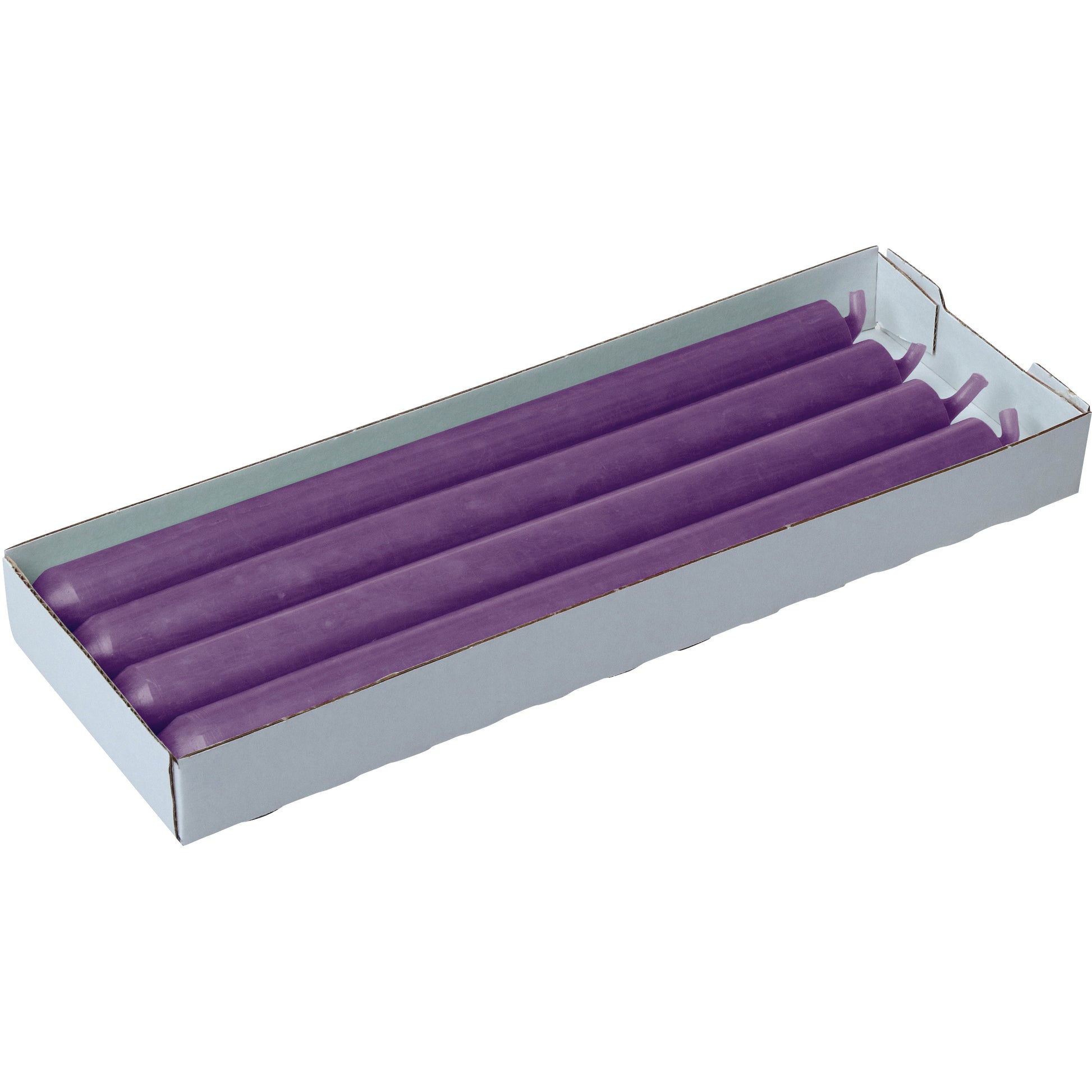 Steinhart Stabkerzen – Ø 2,2 × 25 cm – 4-teilig, Beere