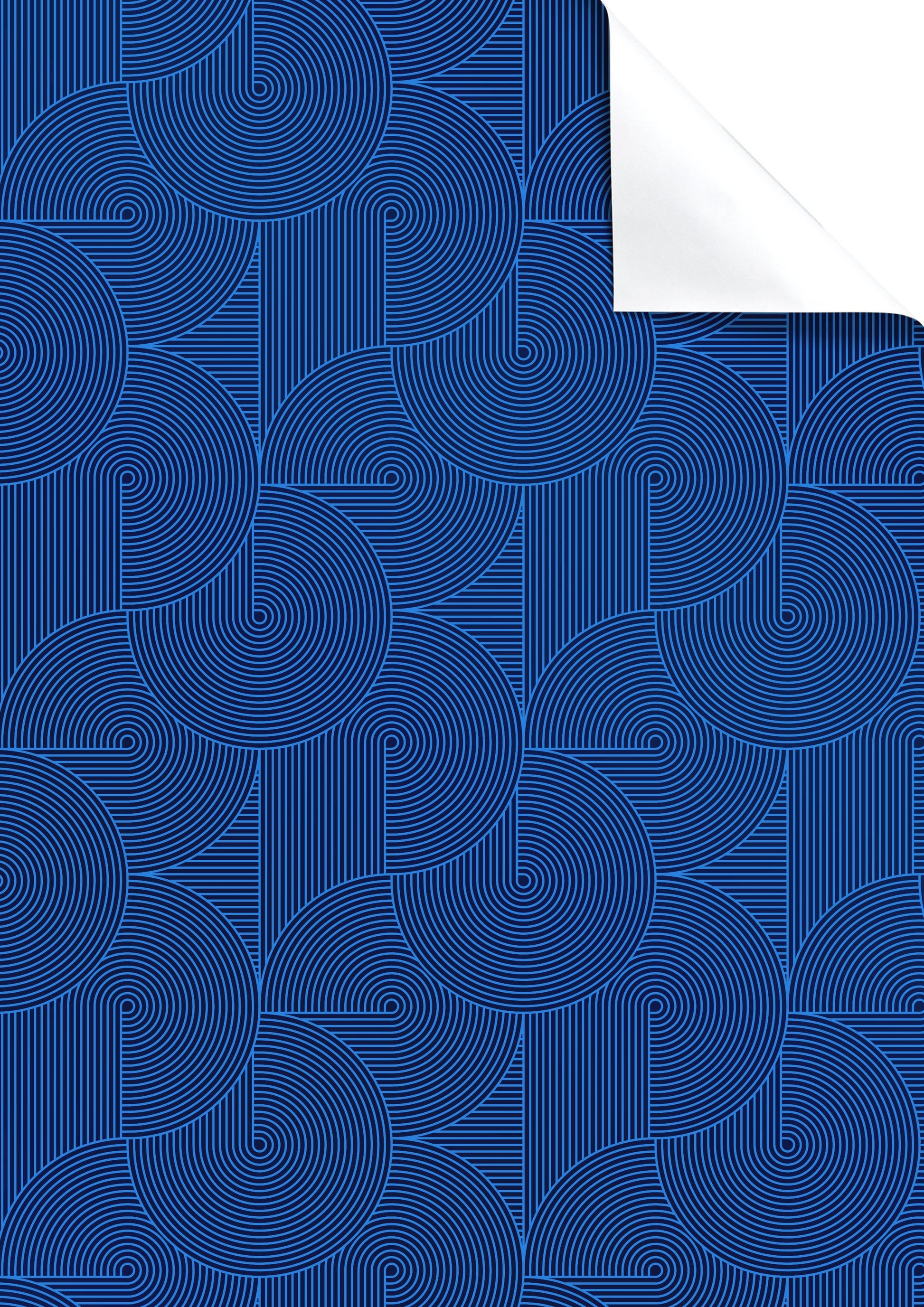 Stewo Geschenkpapier – 51 × 70,5 cm – Dunkelblau