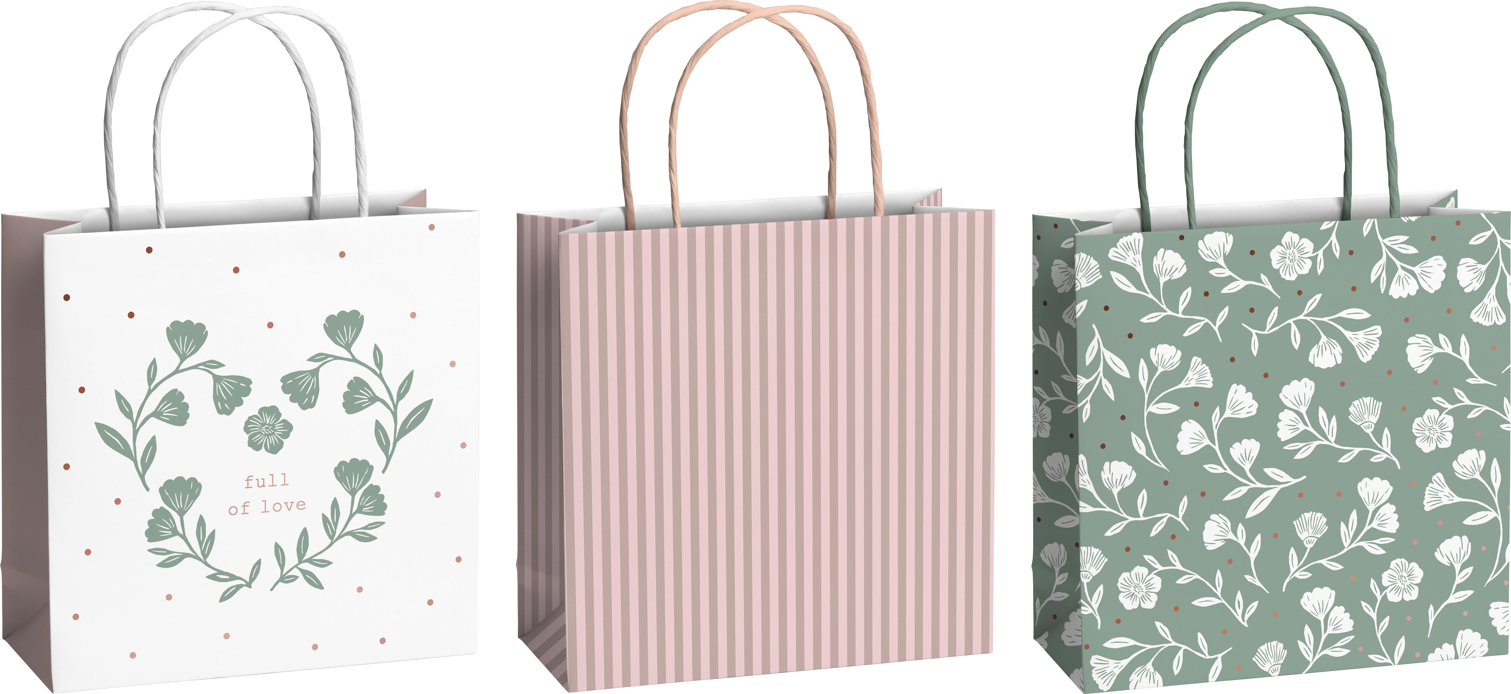 Stewo Geschenktasche Olena Grün – 200 × 305 × 13 mm