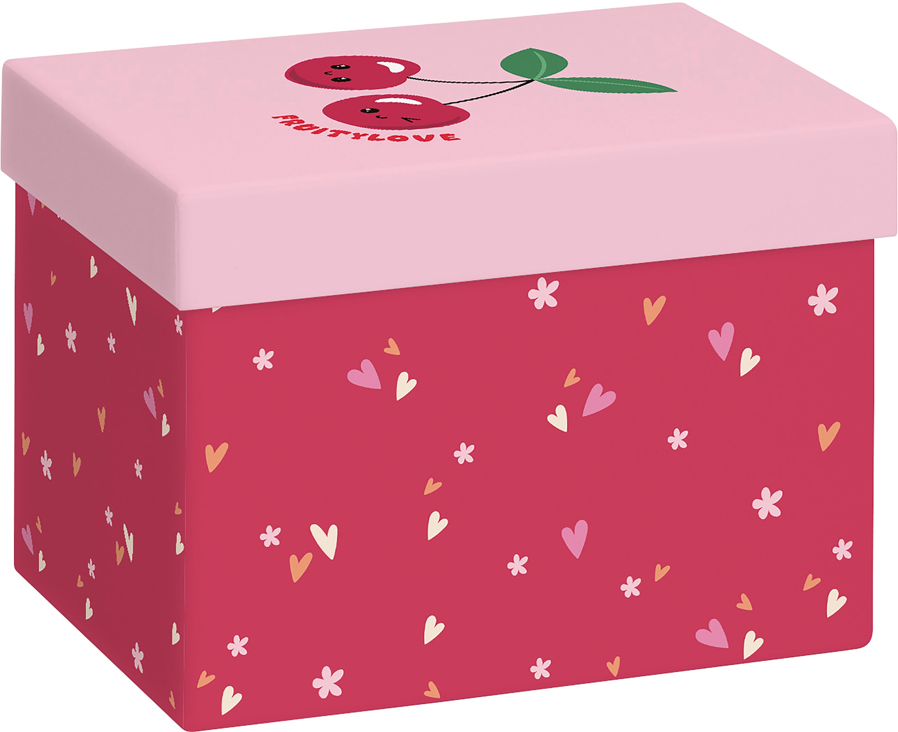 Stewo Geschenkbox Yumi Rosa – 125 × 123 × 170 mm