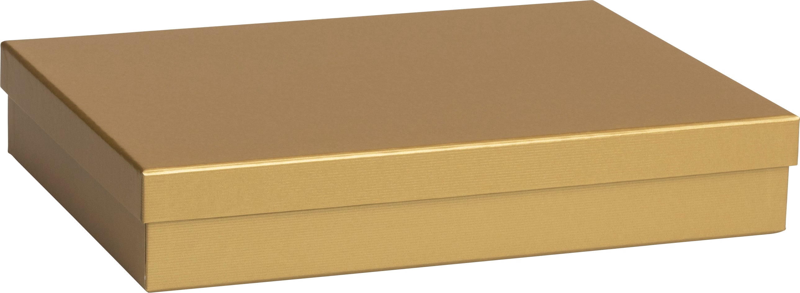 Stewo Geschenkbox One Color Gold – 239 × 64 × 329 mm