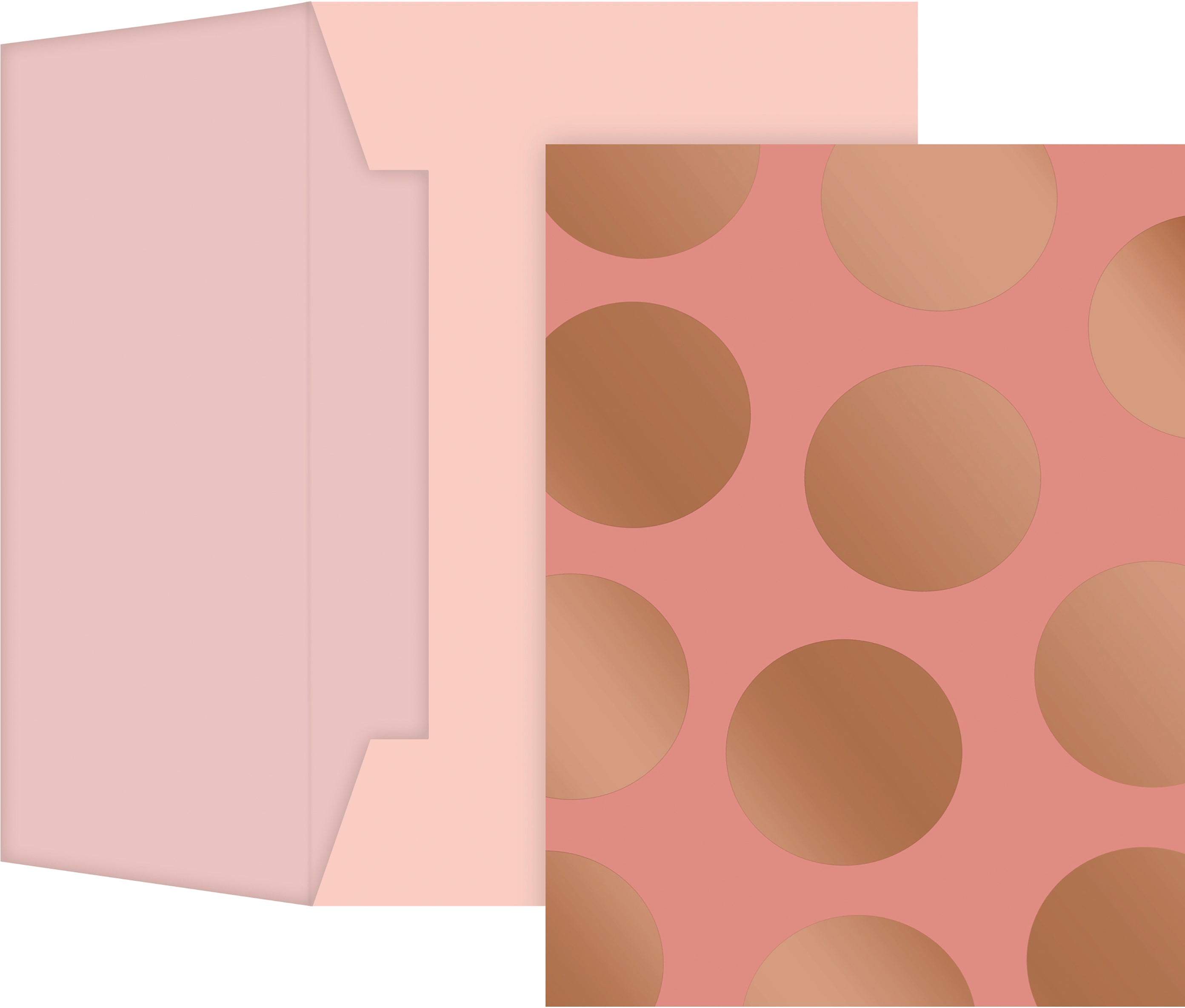 Stewo Grusskarte – 120 × 175 mm, Vanda, kupfer