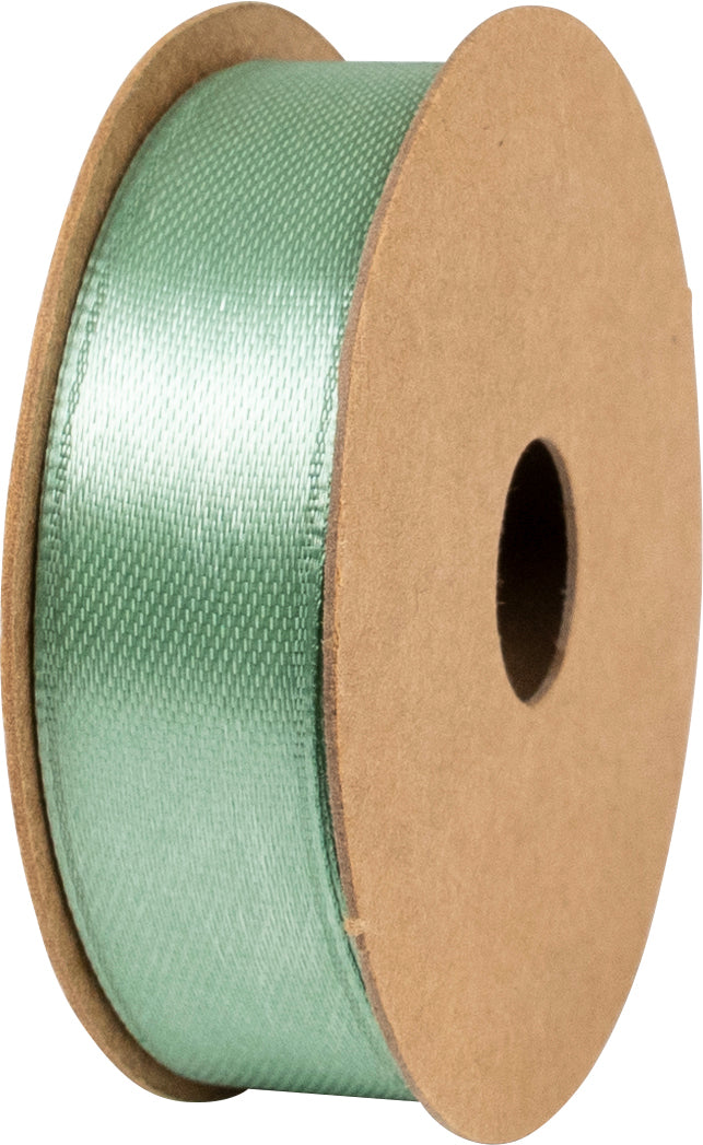 Stewo Geschenkband, Satin, Grün – 15 mm × 0,1 m