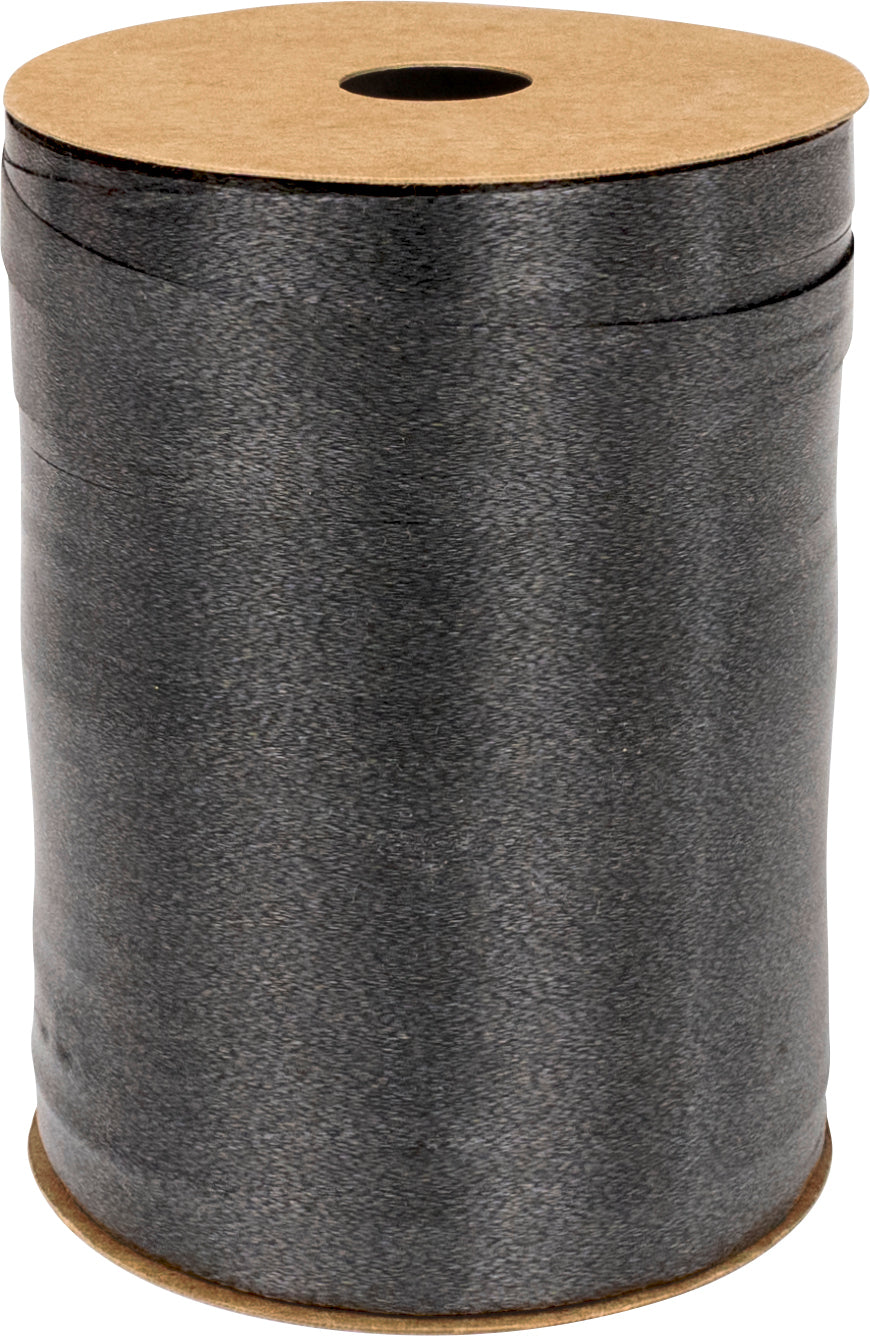 Stewo Poly Geschenkband Schwarz – 10 mm × 250 m
