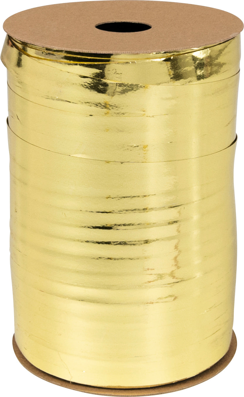 Stewo Geschenkband, Kunststoff, Gold – 10 mm × 250 m