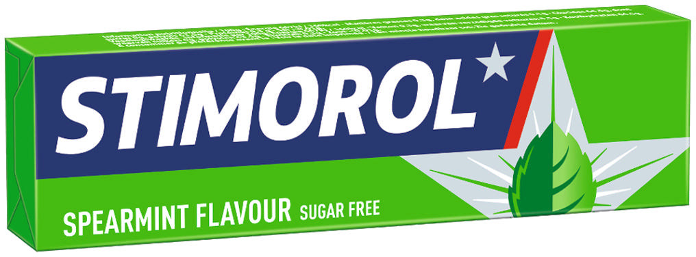 Stimorol Kaugummi – Minze, zuckerfrei – 1 × 14 g